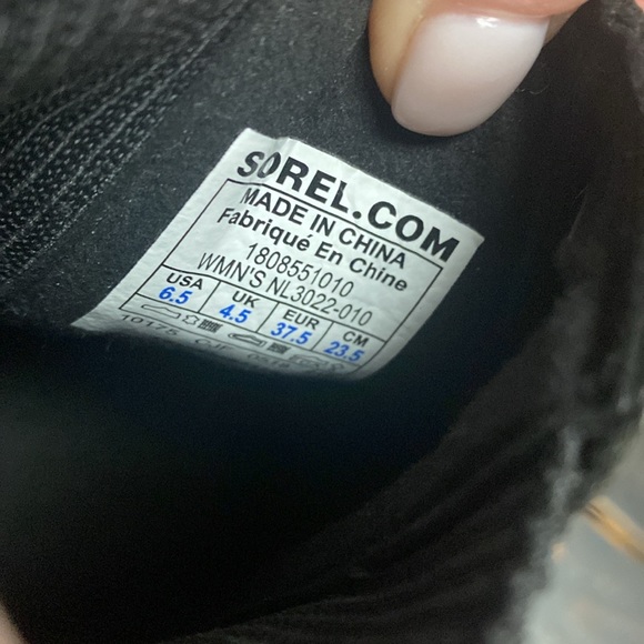 Sorel Joan of Arc Wedge Ankle Boots in Army Green - Size 6.5 - Picture 9 of 9